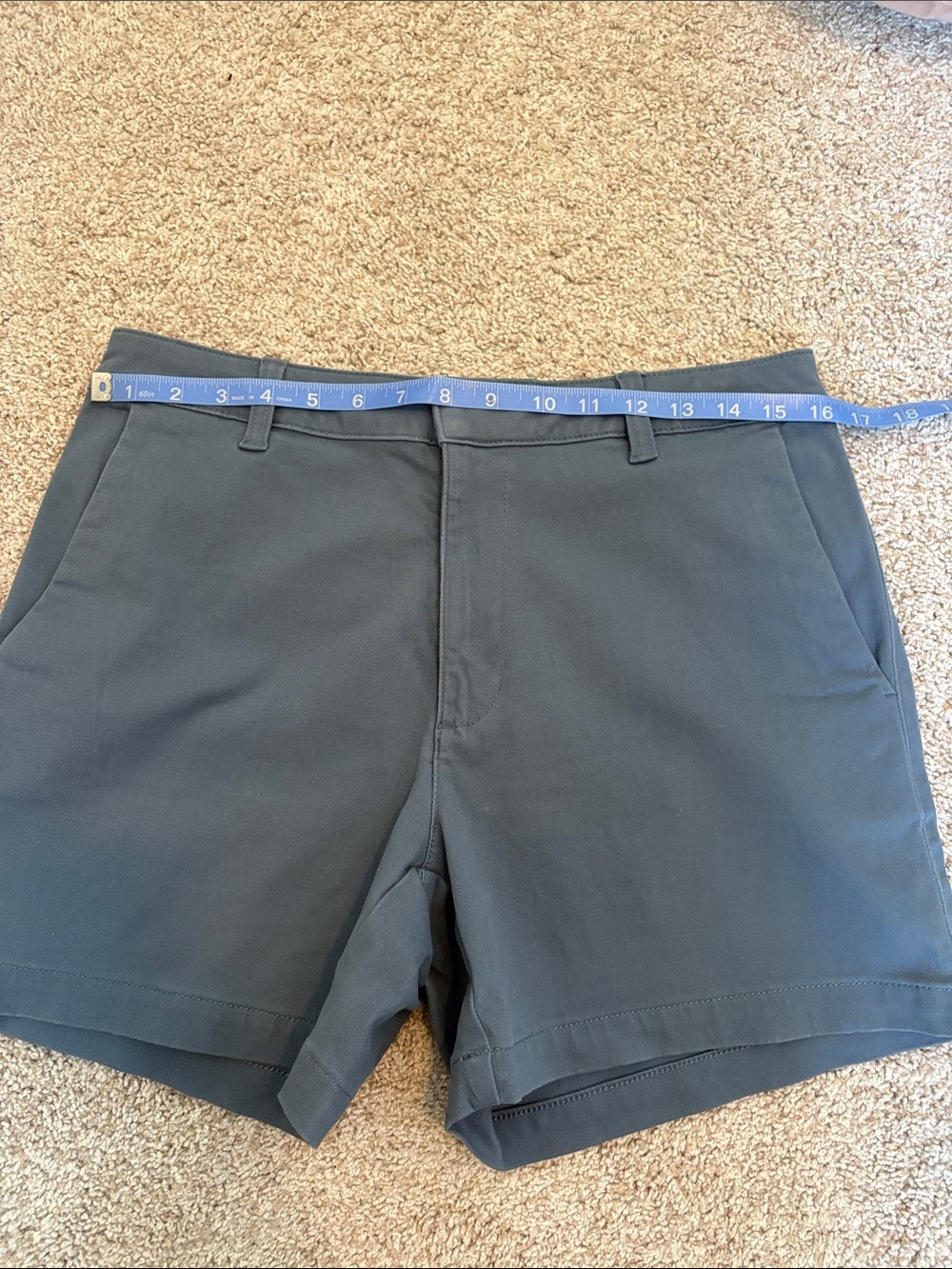 Banana Republic Blue Casual Shorts size 8, like new - Picture 5 of 8
